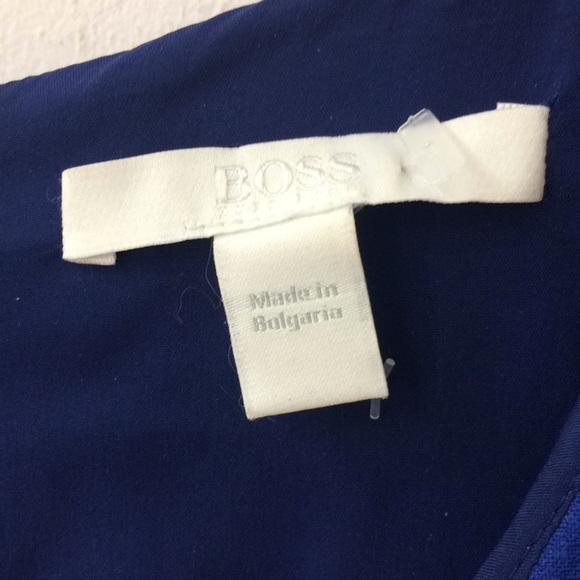 Hugo Boss Dasona Blue Dress - Picture 3 of 7